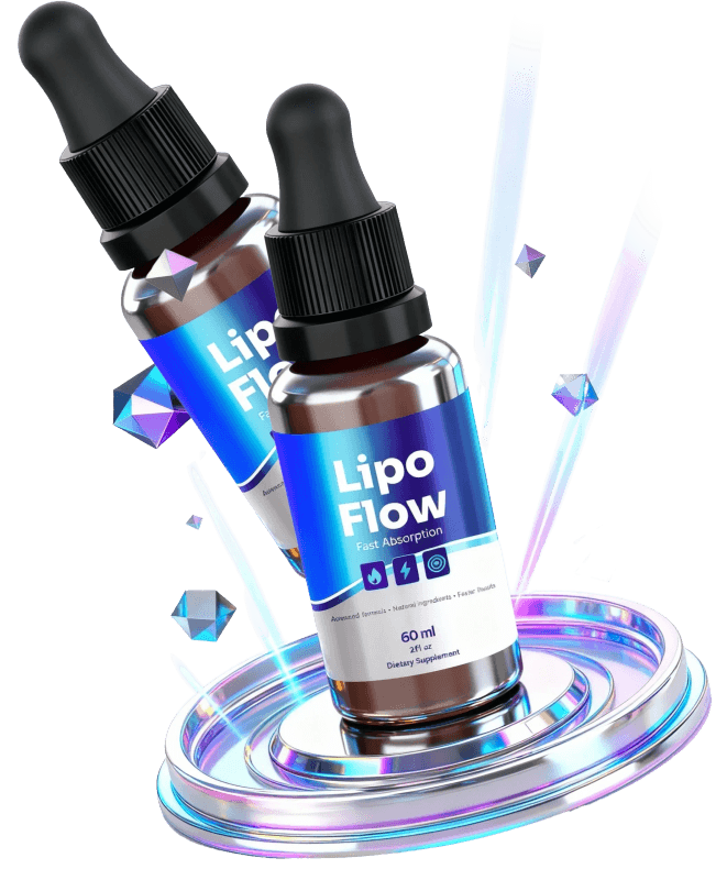 Lipo Flow weight loss supplement bottle – 6 pack special offer
