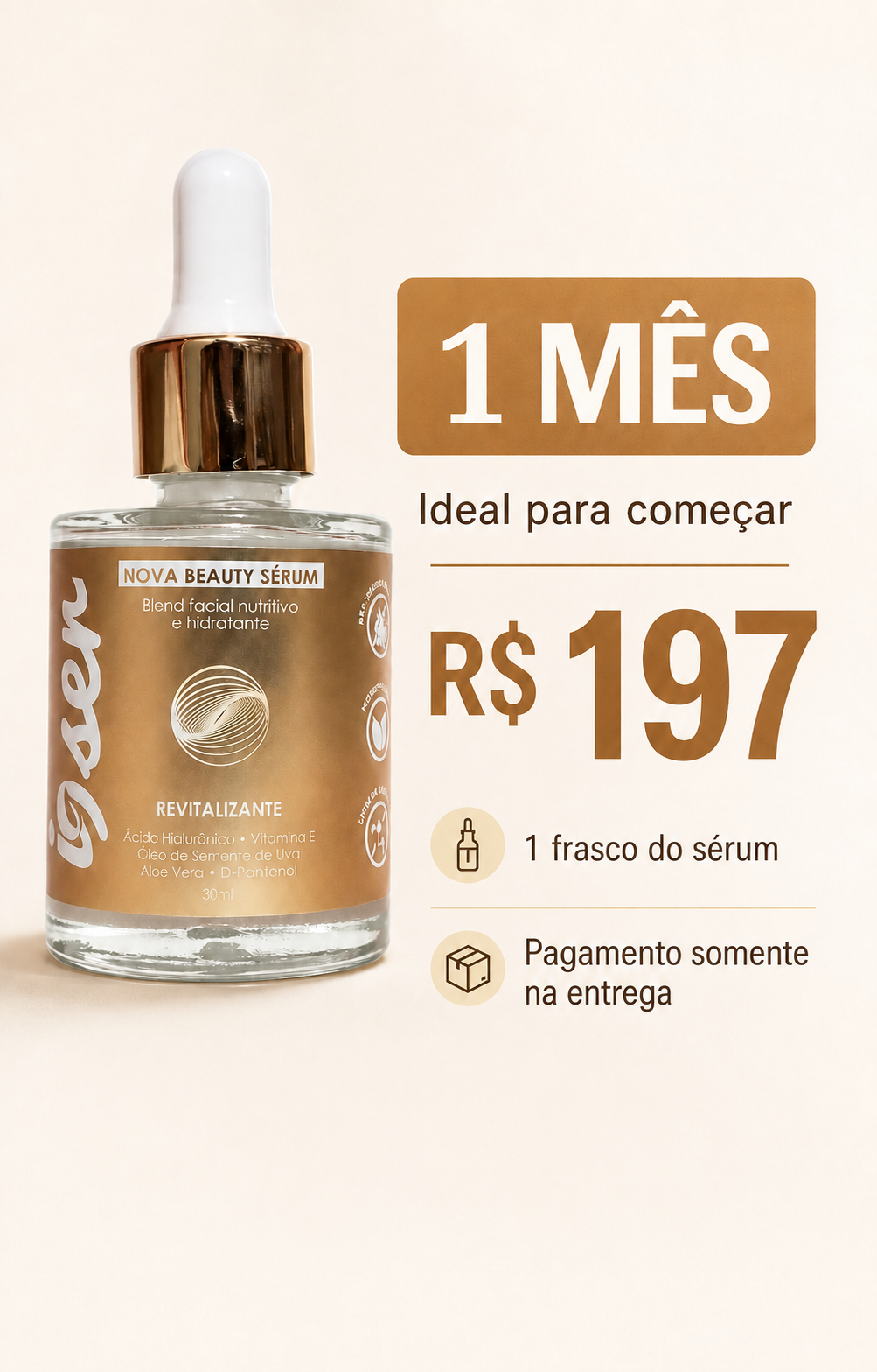 Imagem promocional Nova Beauty Sérum