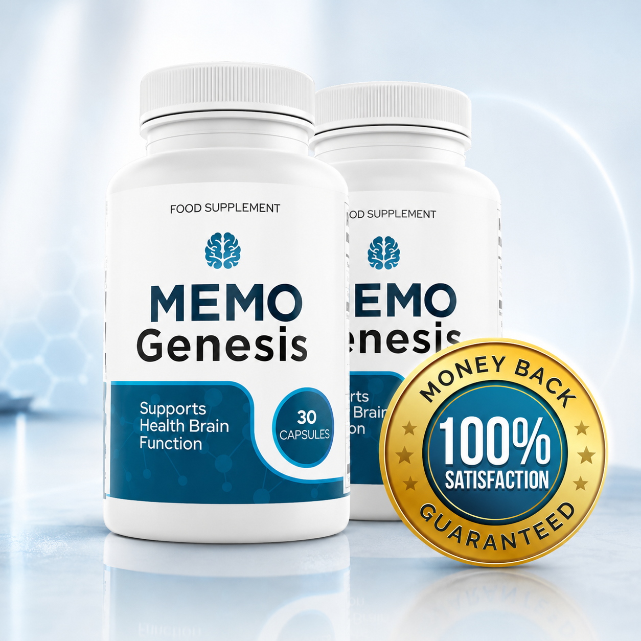 MemoGenesis multi-bottle package and guarantee